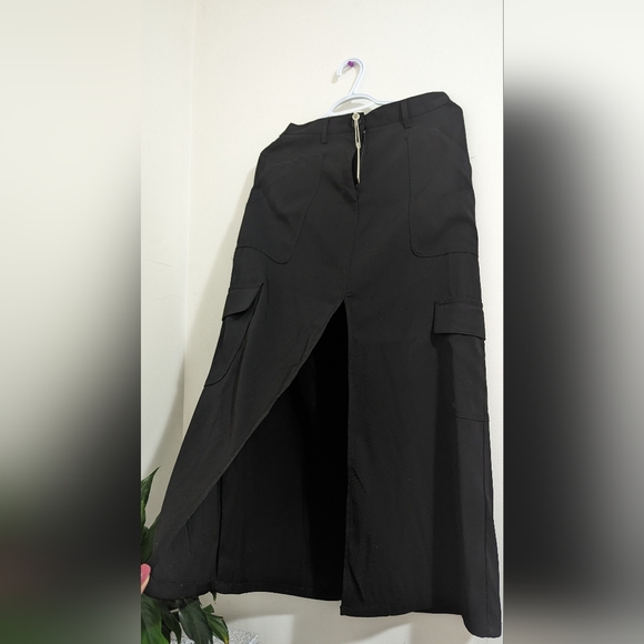 ⛱️Max Studio Cargo Maxi A Line Skirt - Picture 3 of 5